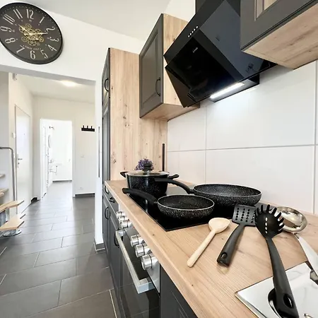 Apartment Zentrale 3 Balkon Messe