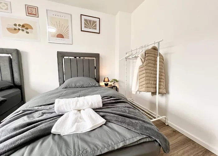 아파트 Zentrale 3 Balkon Messe *