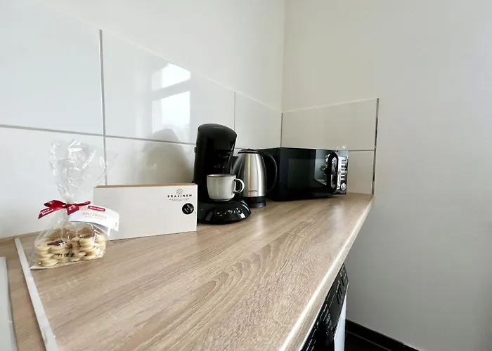 Zentrale 3 Balkon Messe 아파트