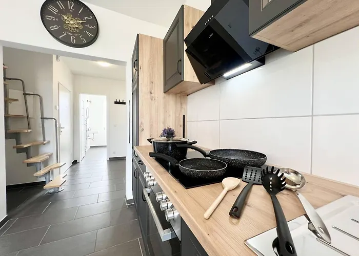 아파트 Zentrale 3 Balkon Messe