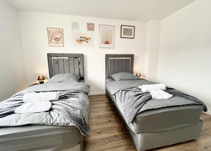 Zentrale 3 Balkon Messe 公寓 *