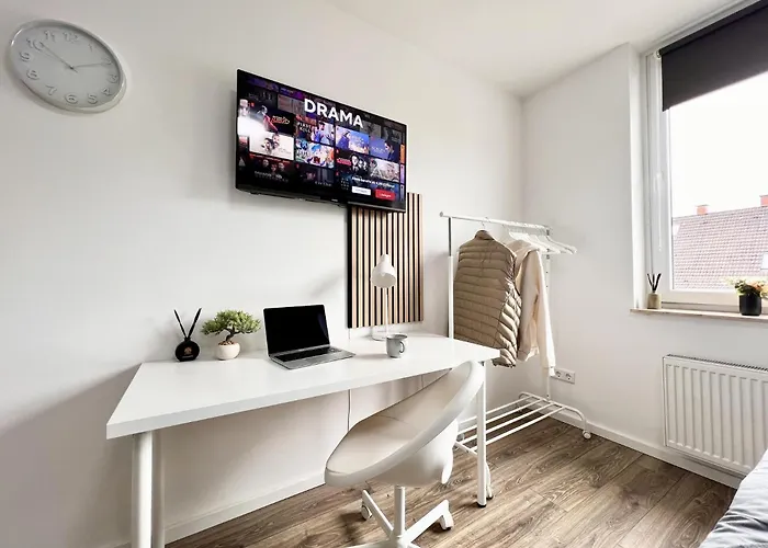 아파트 Zentrale 3 Balkon Messe 에센