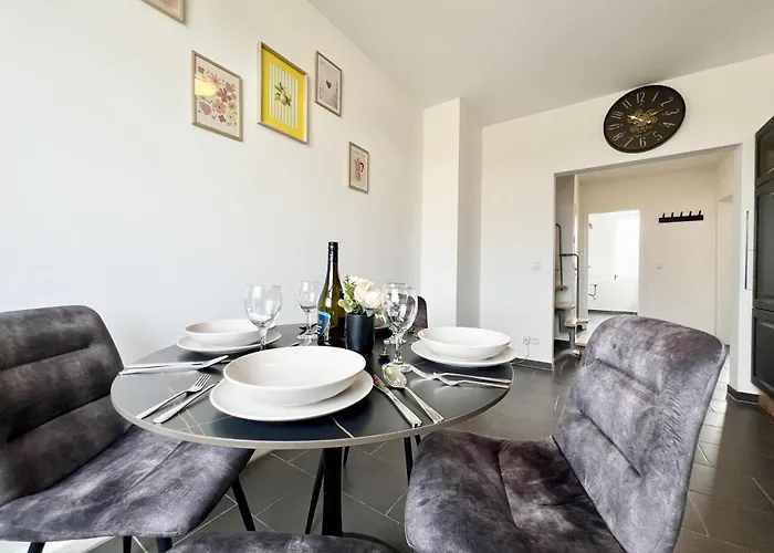 아파트 Zentrale 3 Balkon Messe