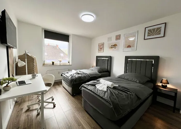 Zentrale 3 Balkon Messe 아파트 *