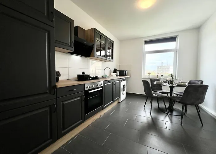 Zentrale 3 Balkon Messe 公寓 埃森