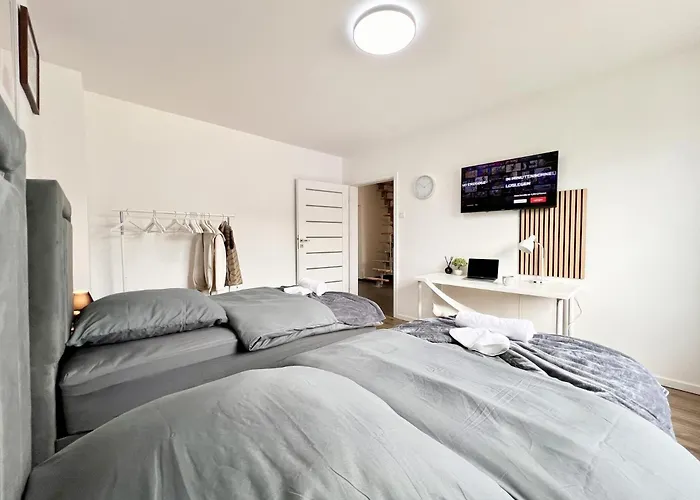 Zentrale 3 Balkon Messe 公寓 *