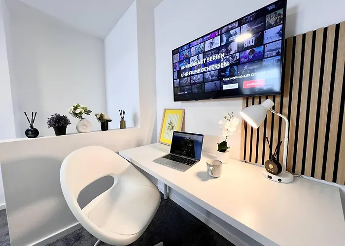 Zentrale 3 Balkon Messe 아파트