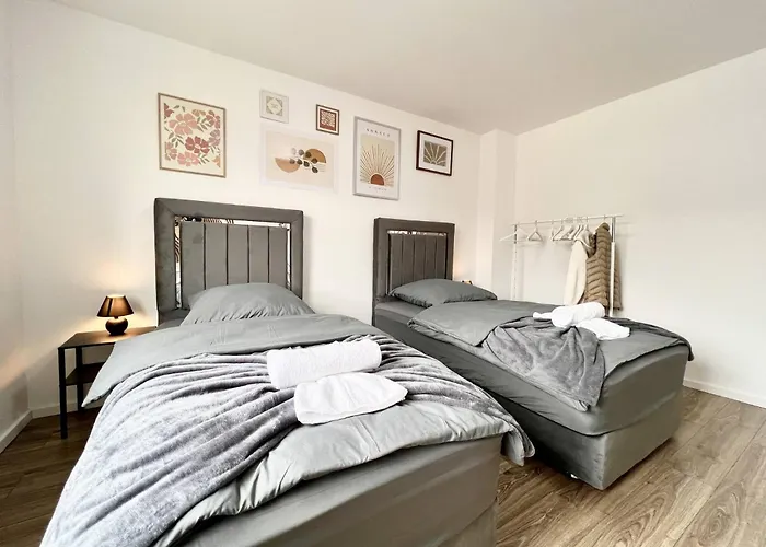 Zentrale 3 Balkon Messe 아파트 에센