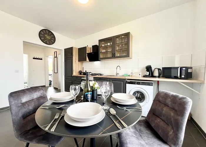 아파트 Zentrale 3 Balkon Messe 에센