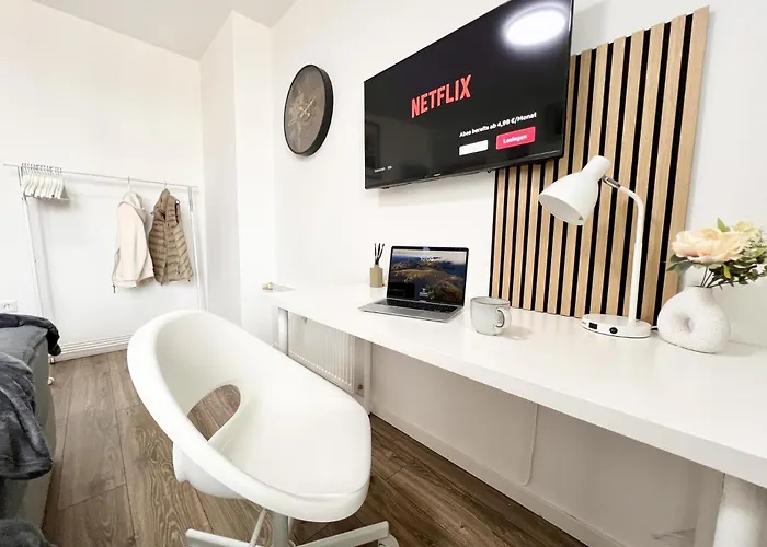 아파트 Zentrale 3 Balkon Messe