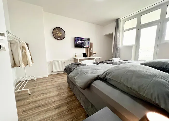 아파트 Zentrale 3 Balkon Messe *